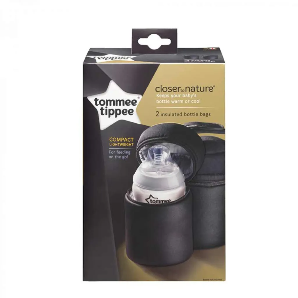 Термосумка для бутылочек Tommee Tippee Closer to Nature 2 шт Термосумка для бутылочек Tommee Tippee Closer to Nature 2 шт