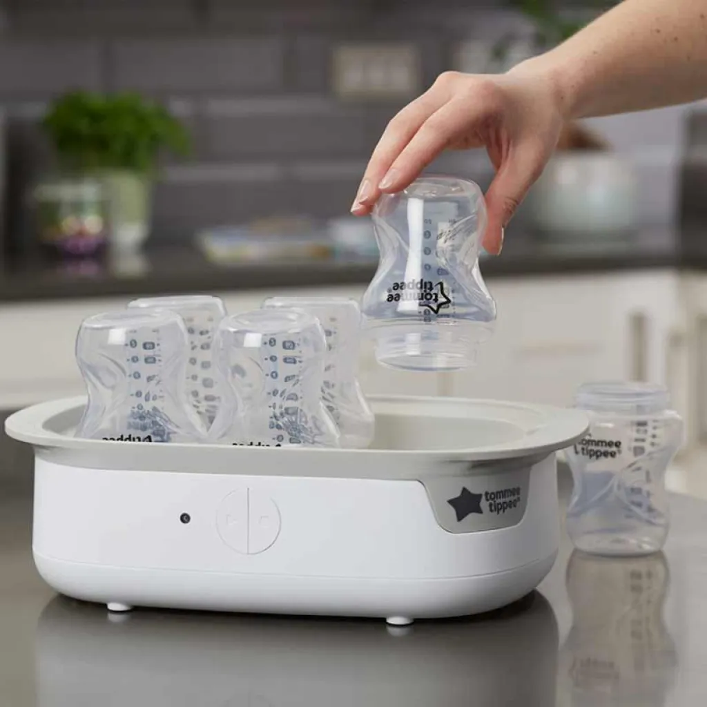 Электрический стерилизатор Tommee Tippee Advanced Super-steam Электрический стерилизатор Tommee Tippee Advanced Super-steam