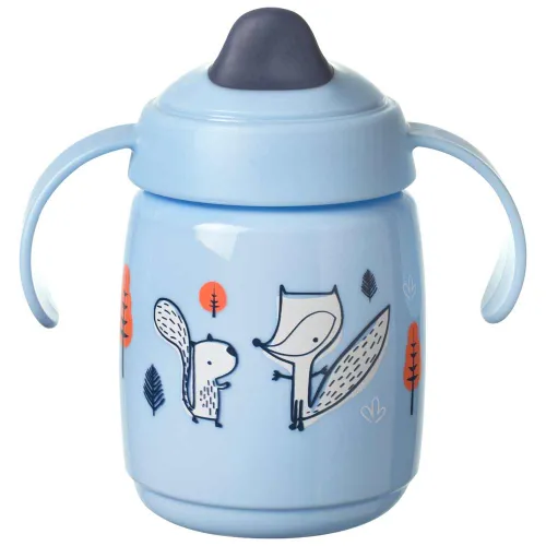 Чашка Tommee Tippee SUPERSTAR SIPPEE 300 мл 6 мес, голубая - Фото№1