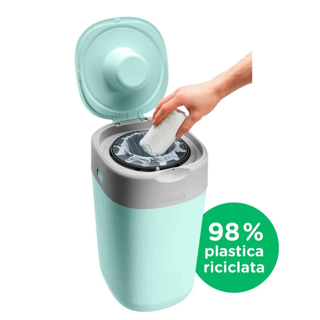 Накопитель подгузников Tommee Tippee TWIST and CLICK + 1 кассета, зеленый Накопитель подгузников Tommee Tippee TWIST and CLICK + 1 кассета, зеленый