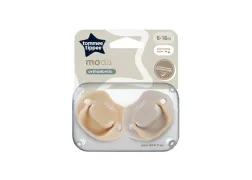 Пустышка MODA Orthodontic 6-18 мес, 2 шт Пустышка MODA Orthodontic 6-18 мес, 2 шт