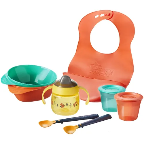 Набор посуды Tommee Tippee First Tastes TT0268-2 4 месяца, разноцветный - Фото№1