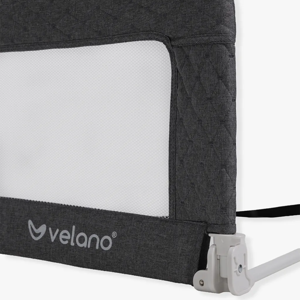 Захисний бортик для ліжка Velano Wolli 46165, сірий Захисний бортик для ліжка Velano Wolli 46165, сірий