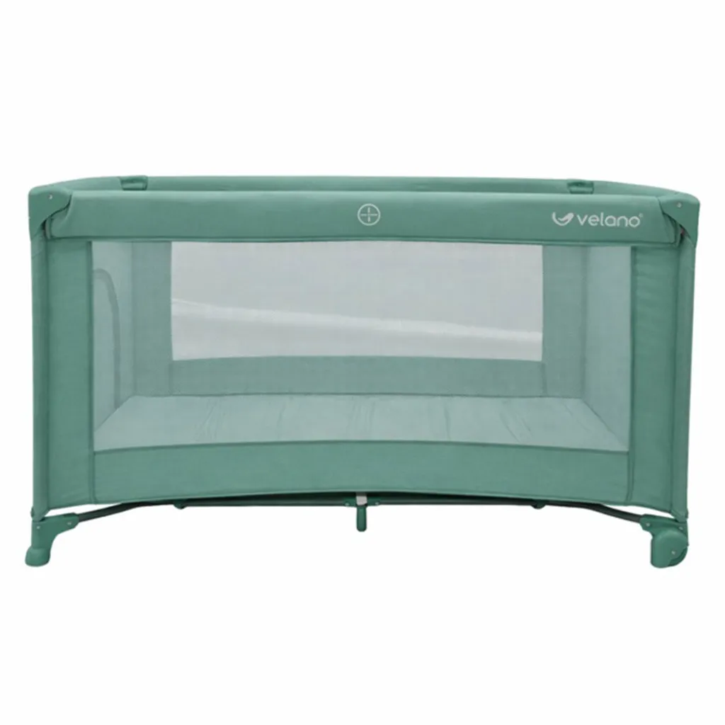 Ліжко-манеж дитяче Velano Flexi 46155, м'ятний Ліжко-манеж дитяче Velano Flexi 46155, м'ятний
