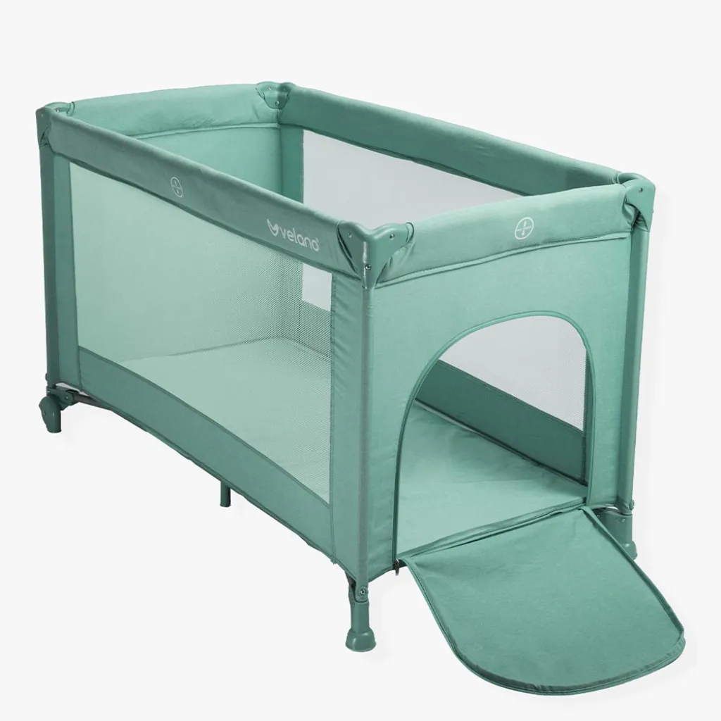 Ліжко-манеж дитяче Velano Flexi 46155, м'ятний Ліжко-манеж дитяче Velano Flexi 46155, м'ятний