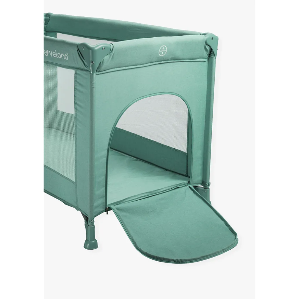 Ліжко-манеж дитяче Velano Flexi 46155, м'ятний Ліжко-манеж дитяче Velano Flexi 46155, м'ятний