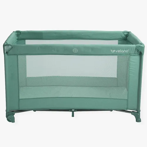 Ліжко-манеж дитяче Velano Flexi 46155, м'ятний - Фото№1 Ліжко-манеж дитяче Velano Flexi 46155, м'ятний - Фото№1