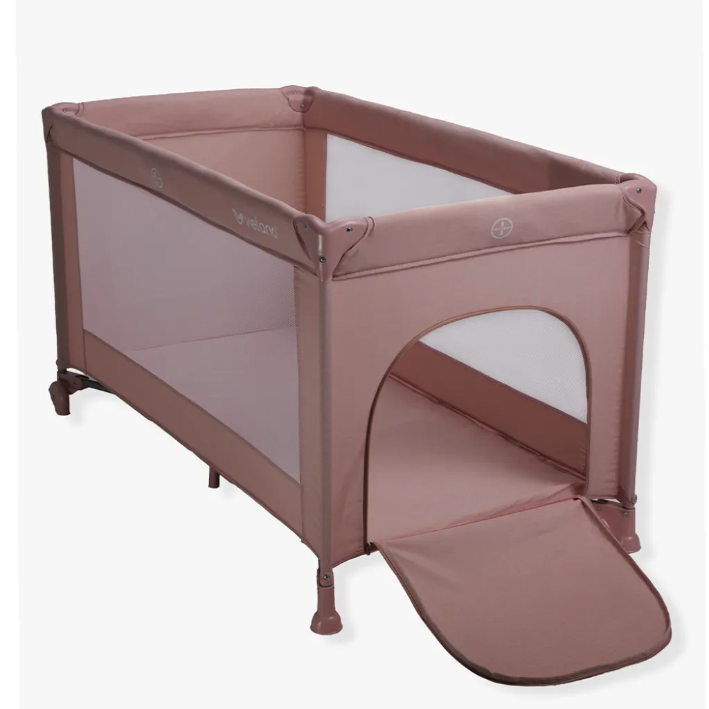 Ліжко-манеж дитяче Velano Flexi 46158, рожевий Ліжко-манеж дитяче Velano Flexi 46158, рожевий