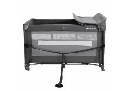 Кровать-манеж детская со вторым ярусом и пеленатором Velano Tino 46160, темно-серый Кровать-манеж детская со вторым ярусом и пеленатором Velano Tino 46160, темно-серый
