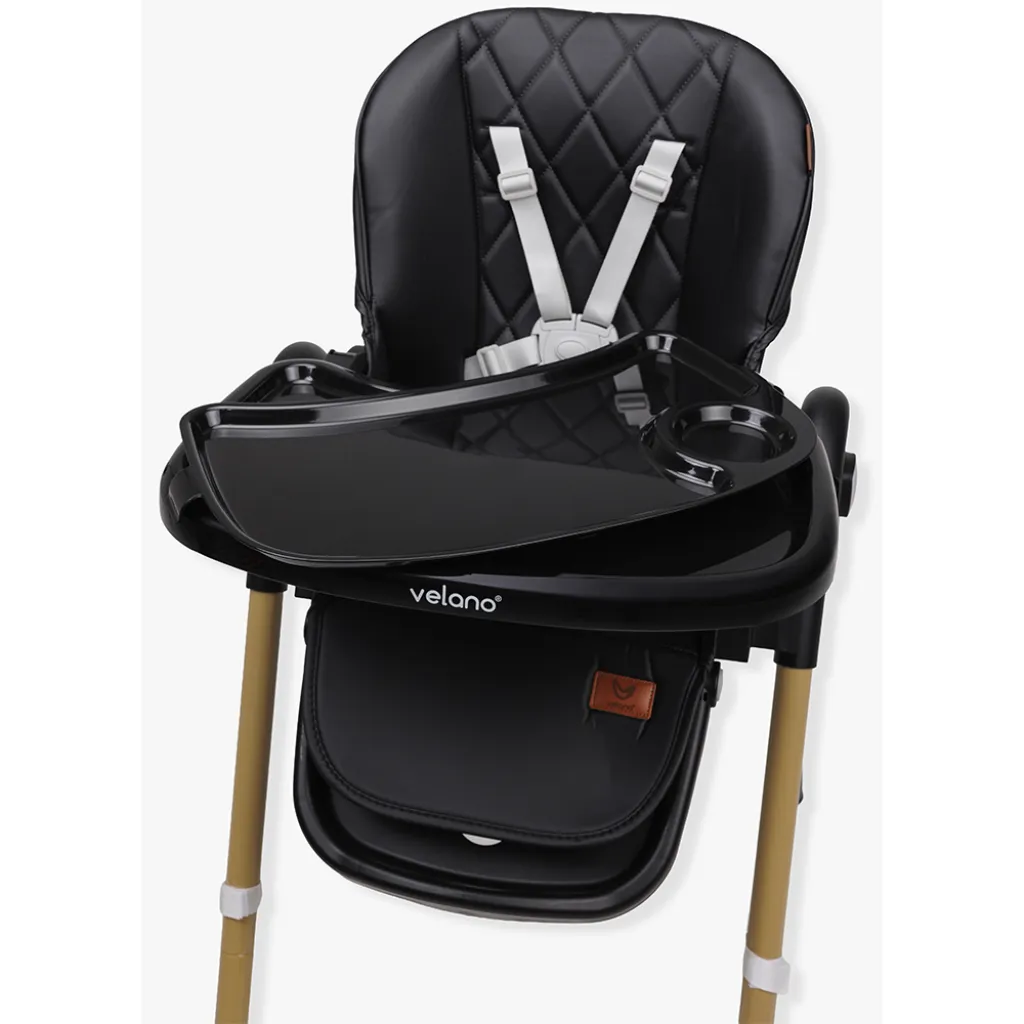 Стул для кормления ребенка Velano Nexi 45677, черный Стул для кормления ребенка Velano Nexi 45677, черный