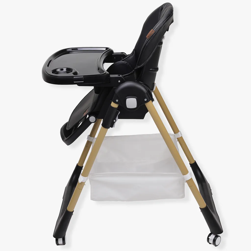 Стул для кормления ребенка Velano Nexi 45677, черный Стул для кормления ребенка Velano Nexi 45677, черный