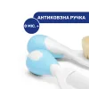 Набор щетка натуральная + расческа Chicco, голубая - Фото№6
