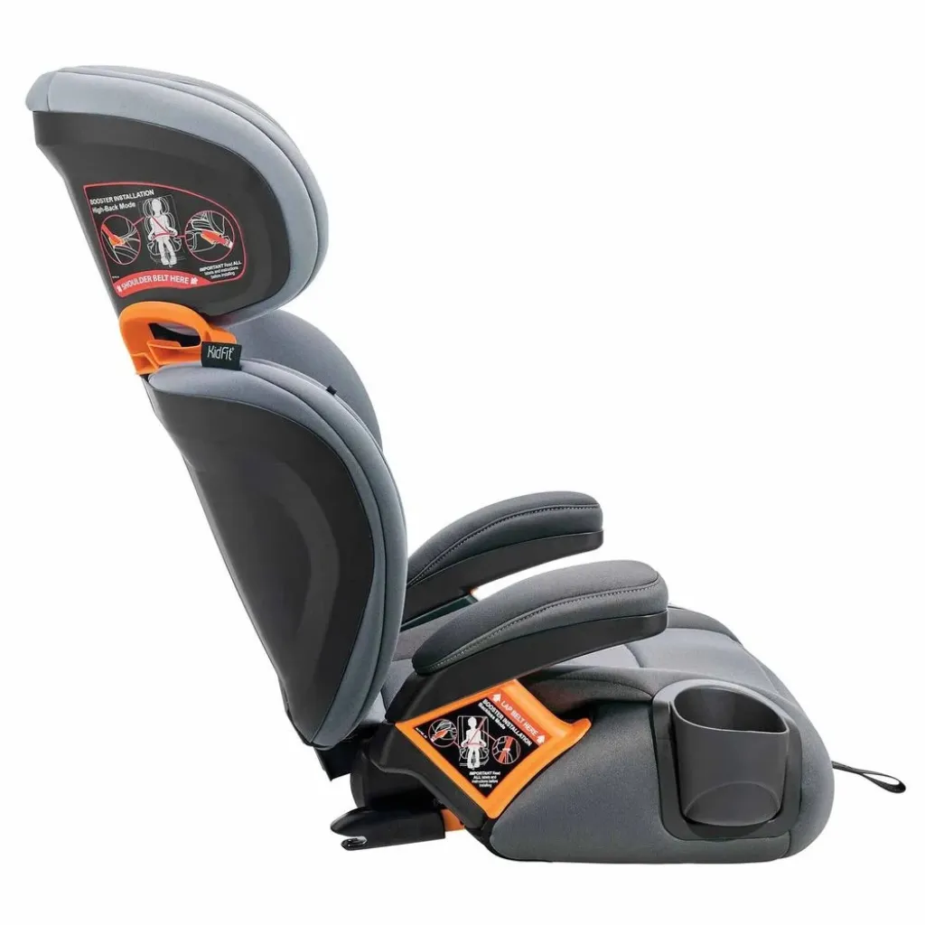 Автомобільне сидіння "KidFit" Chicco Група 2/3, сірий Автомобільне сидіння "KidFit" Chicco Група 2/3, сірий