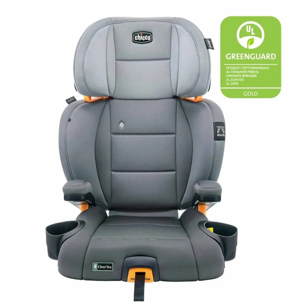 Автомобільне сидіння "KidFit" Chicco Група 2/3, сірий Автомобільне сидіння "KidFit" Chicco Група 2/3, сірий