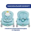 Кресло-качели Chicco Balloon, бирюзовый - Фото№5