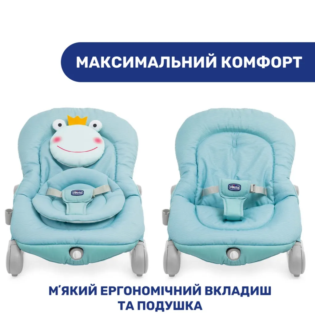 Кресло-качели Chicco Balloon, бирюзовый