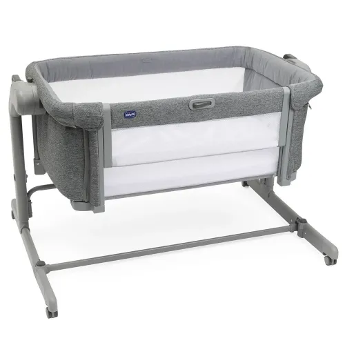 Дитяче ліжко «Next 2 Me Magic» Chicco, сірий - Фото№1 Дитяче ліжко «Next 2 Me Magic» Chicco, сірий - Фото№1