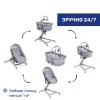 Колыбель для новорожденного 5 в 1 «Baby Hug Pro» Chicco, серый - Фото№6