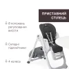 Стульчик для кормления Polly Magic RELAX Chicco серый - Фото№5