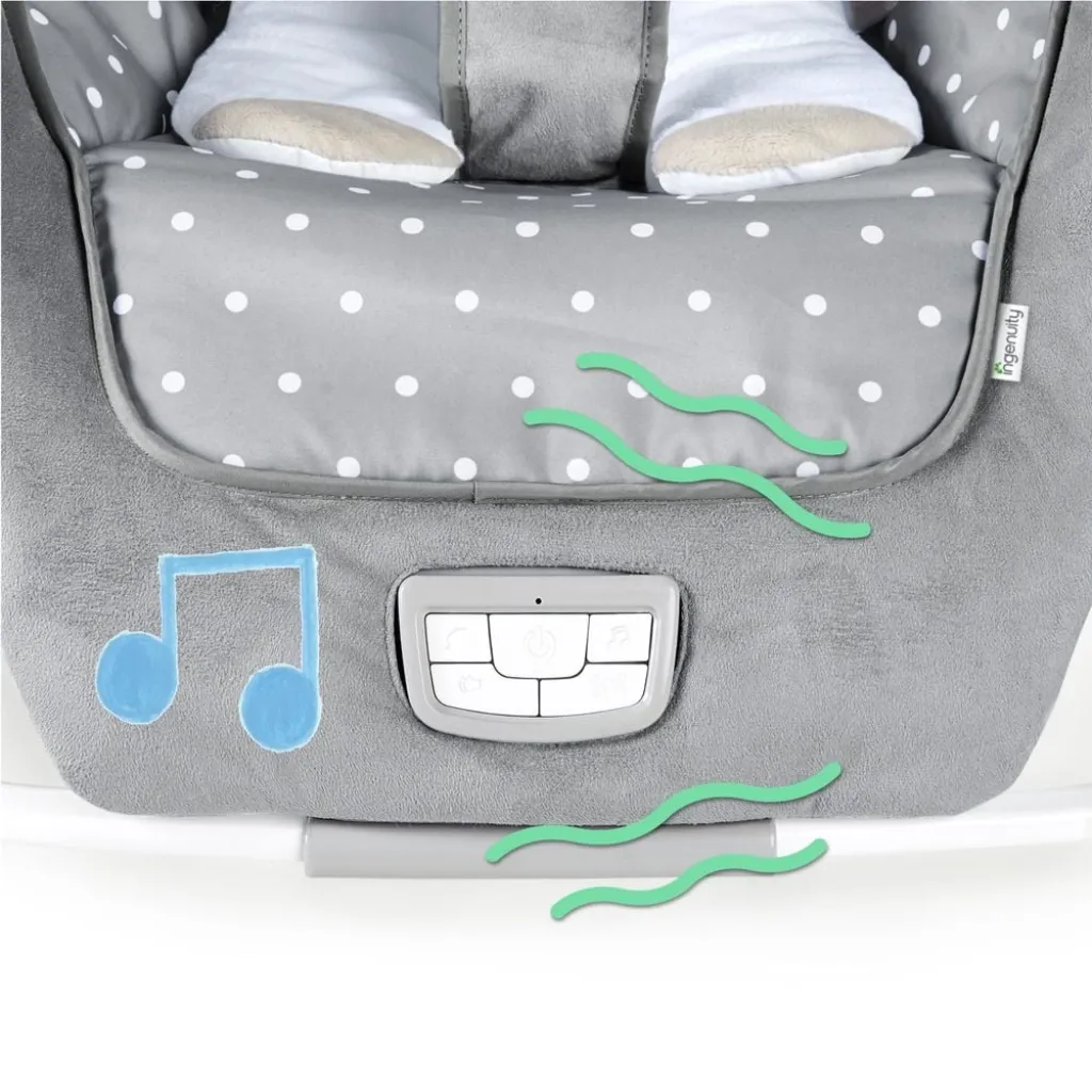 Кресло-шезлонг 2 в 1 Ingenuity Cuddle Lamb Кресло-шезлонг 2 в 1 Ingenuity Cuddle Lamb