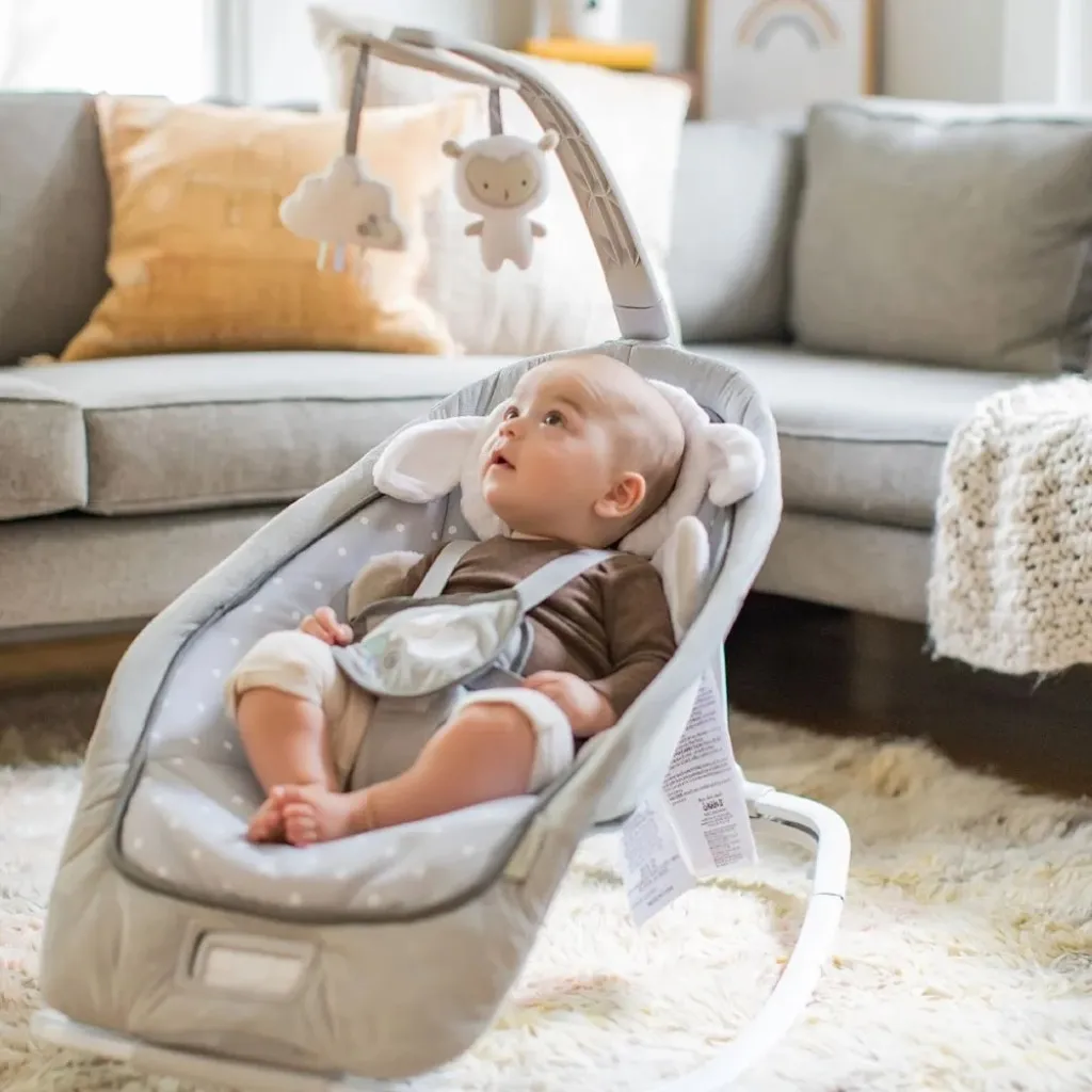 Кресло-шезлонг 2 в 1 Ingenuity Cuddle Lamb Кресло-шезлонг 2 в 1 Ingenuity Cuddle Lamb