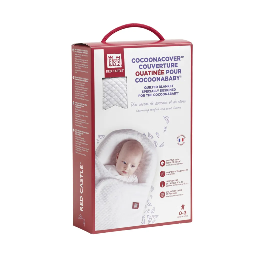 Ковдра Red Castle Cocoonacover на Cocoonababy утеплений, білий Ковдра Red Castle Cocoonacover на Cocoonababy утеплений, білий
