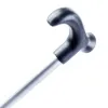 Трость телескопическая с жесткой ручкой Derby Basic Ossenberg 505si - Фото№3