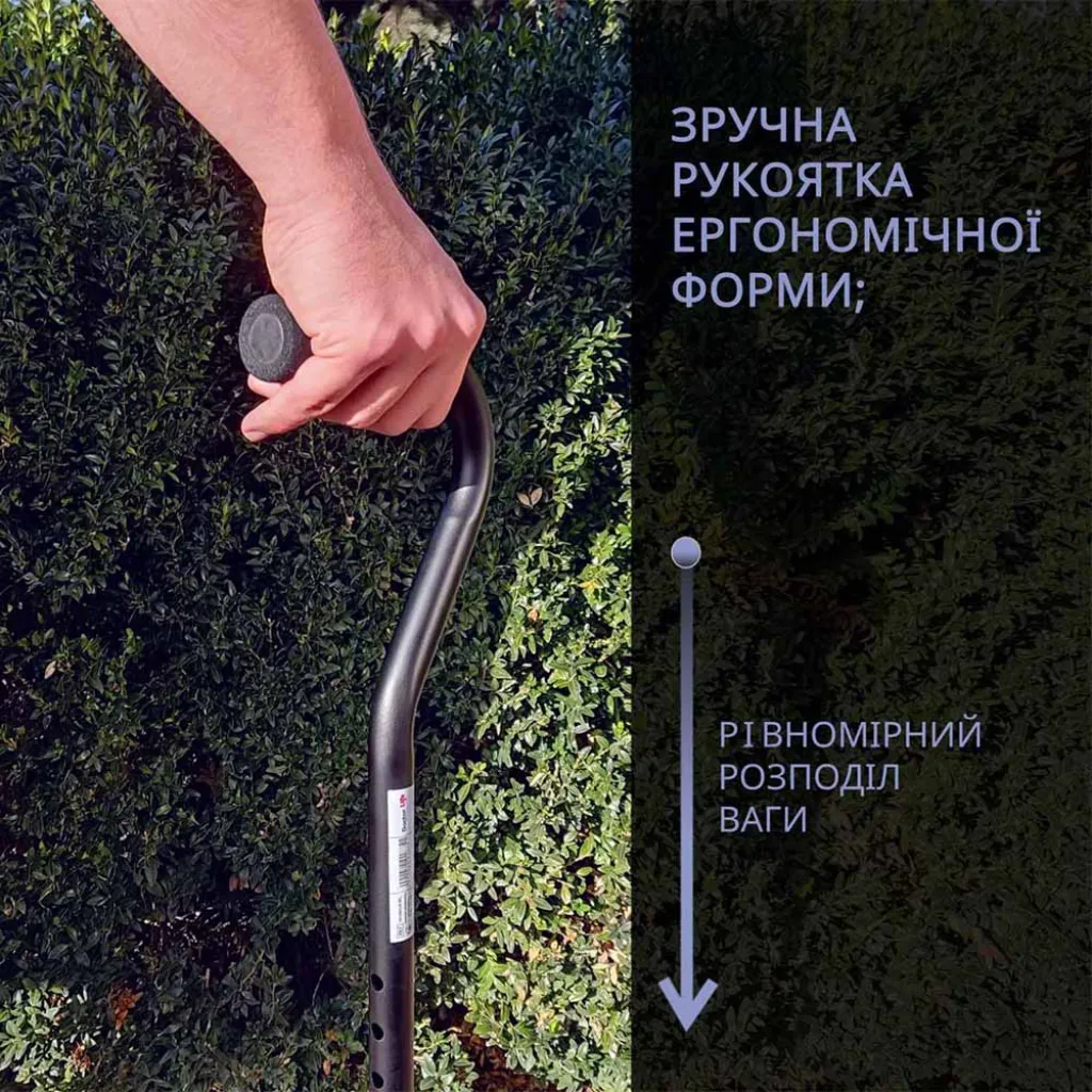 Трость алюминиевая телескопическая 10100/C/E/BL, черный Трость алюминиевая телескопическая 10100/C/E/BL, черный