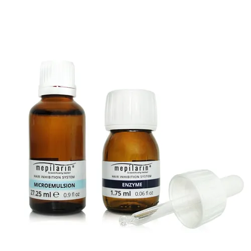 Комплекс для уповільнення росту волосся після епіляції Oxford Biolabs Mepilarin Hair Inhibition System - Фото№1 Комплекс для уповільнення росту волосся після епіляції Oxford Biolabs Mepilarin Hair Inhibition System - Фото№1