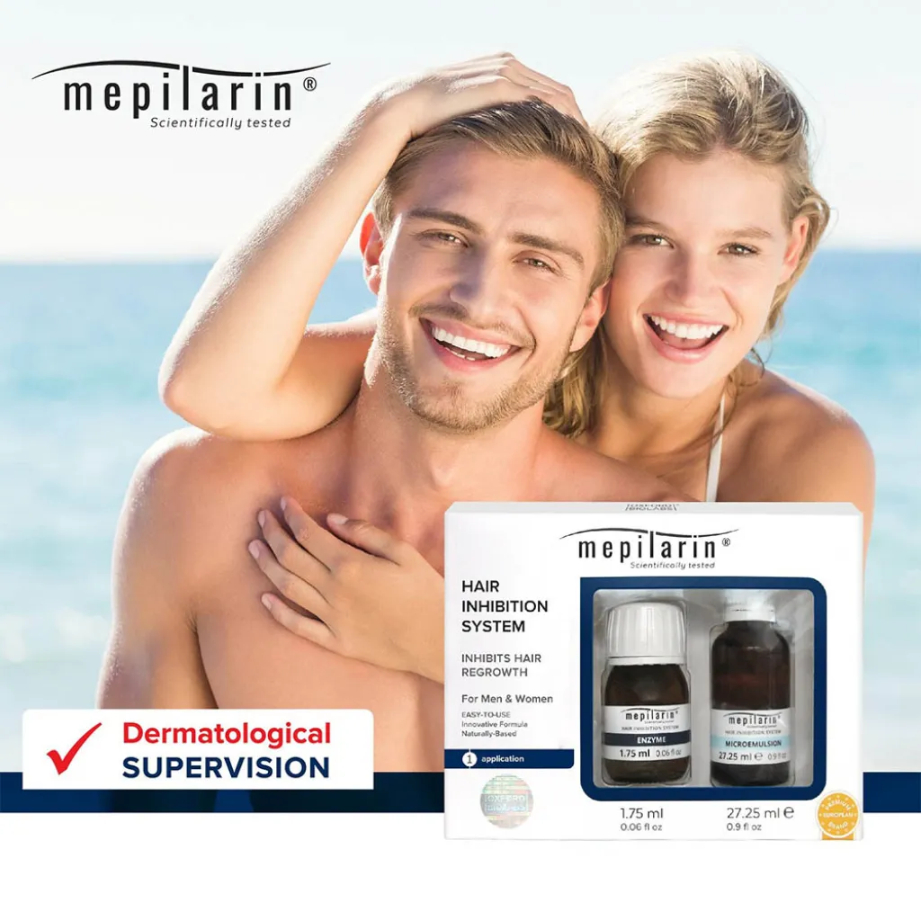 Комплекс для уповільнення росту волосся після епіляції Oxford Biolabs Mepilarin Hair Inhibition System Комплекс для уповільнення росту волосся після епіляції Oxford Biolabs Mepilarin Hair Inhibition System