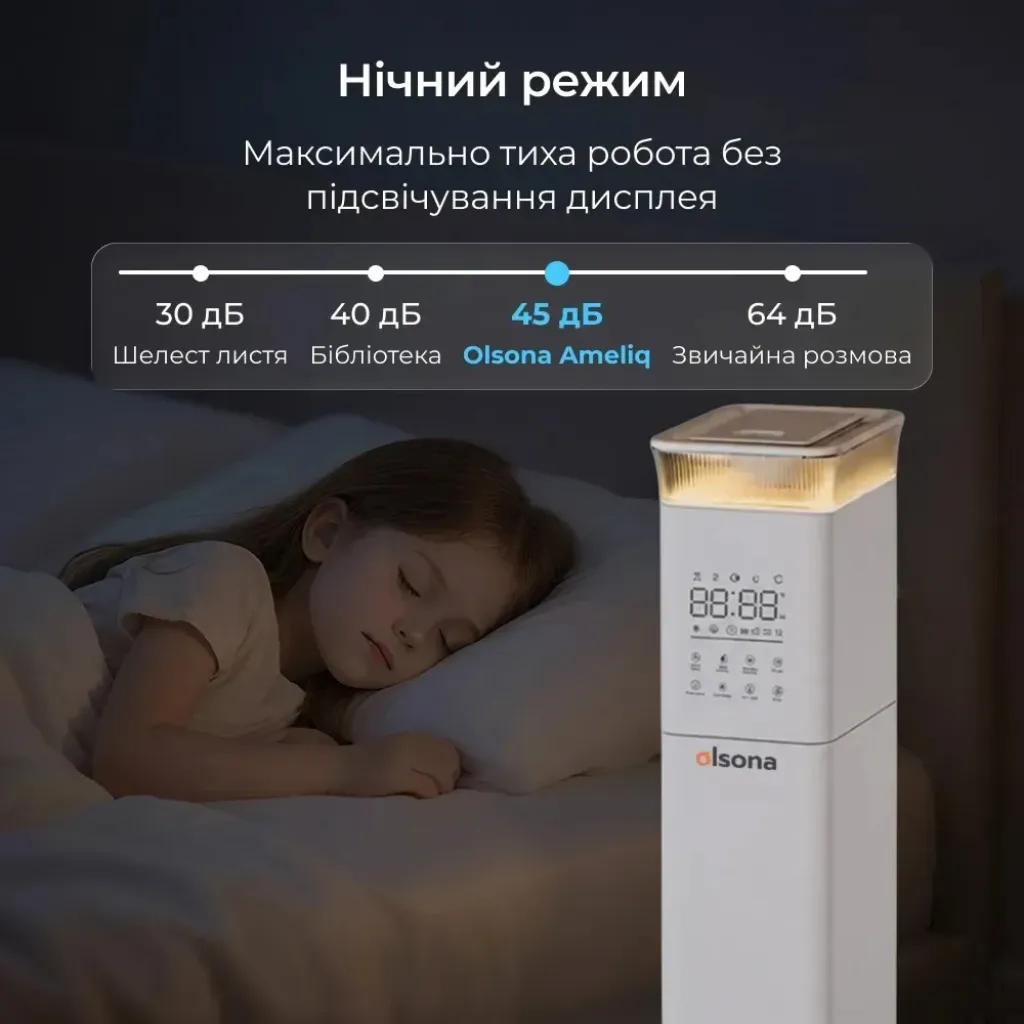 Потужний зволожувач повітря Ameliq Doctor-101 для великих приміщень, білий Потужний зволожувач повітря Ameliq Doctor-101 для великих приміщень, білий