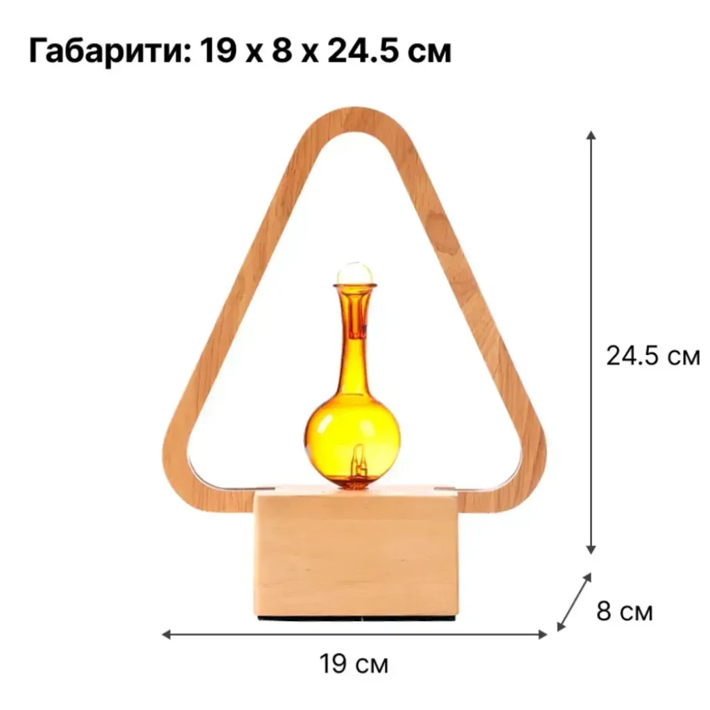 Еко-аромадифузор для дому з підсвічуванням 2-в-1 Doctor-101 Lumiеre Triangle Еко-аромадифузор для дому з підсвічуванням 2-в-1 Doctor-101 Lumiеre Triangle
