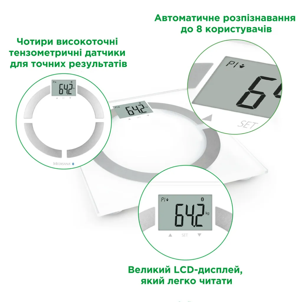 Смарт-весы Medisana BS 444 Смарт-весы Medisana BS 444