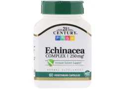 Экстракт эхинацеи, Echinacea, 21st Century, 60 капсул Экстракт эхинацеи, Echinacea, 21st Century, 60 капсул