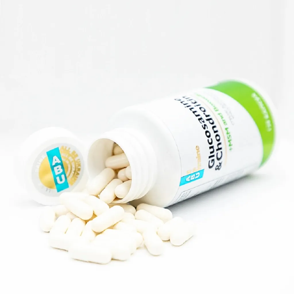 Комплекс для суставов Glucosamine Chondroitin ABU, 120 капсул Комплекс для суставов Glucosamine Chondroitin ABU, 120 капсул
