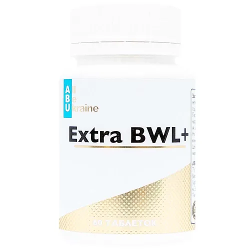 Растительный комплекс для улучшения пищеварения Extra BWL+ ABU, 60 таблеток - Фото№1 Растительный комплекс для улучшения пищеварения Extra BWL+ ABU, 60 таблеток - Фото№1