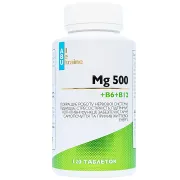 Магній 500 Mg+B6+B12 ABU, 120 таблеток Магній 500 Mg+B6+B12 ABU, 120 таблеток