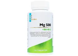 Магний 500 Mg+B6+B12 ABU, 120 таблеток Магний 500 Mg+B6+B12 ABU, 120 таблеток