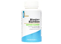 Комплекс с биотином и экстрактом бамбука Biotin+Bamboo ABU, 90 капсул Комплекс с биотином и экстрактом бамбука Biotin+Bamboo ABU, 90 капсул