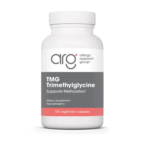Триметилгліцин, TMG Trimethylglycine, Allergy Research Group, 100 капсул - Фото№1 Триметилгліцин, TMG Trimethylglycine, Allergy Research Group, 100 капсул - Фото№1