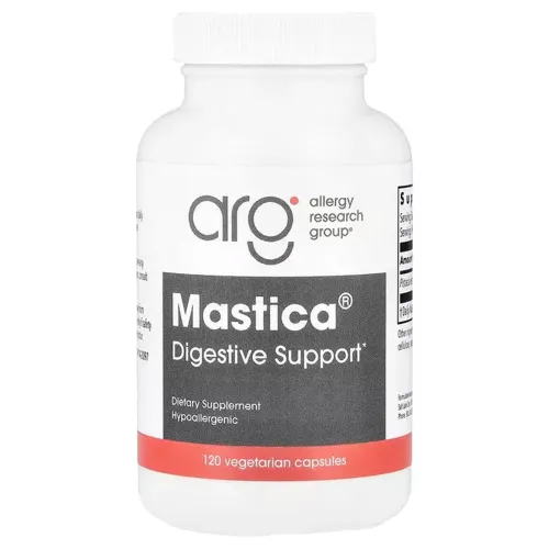 Смола мастичного дерева, Mastica, Digestive Support, Allergy Research Group, 120 капсул - Фото№1 Смола мастичного дерева, Mastica, Digestive Support, Allergy Research Group, 120 капсул - Фото№1