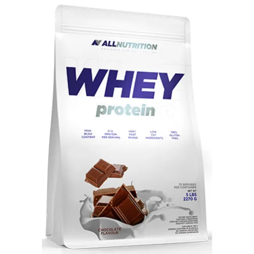 Протеїн Whey Protein Double Chocolate Allnutrition, 2270 г - Фото№1