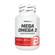 Омега жири BioTech USA Mega Omega 3, 90 капсул Омега жири BioTech USA Mega Omega 3, 90 капсул