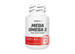 Омега жири BioTech USA Mega Omega 3, 90 капсул Омега жири BioTech USA Mega Omega 3, 90 капсул