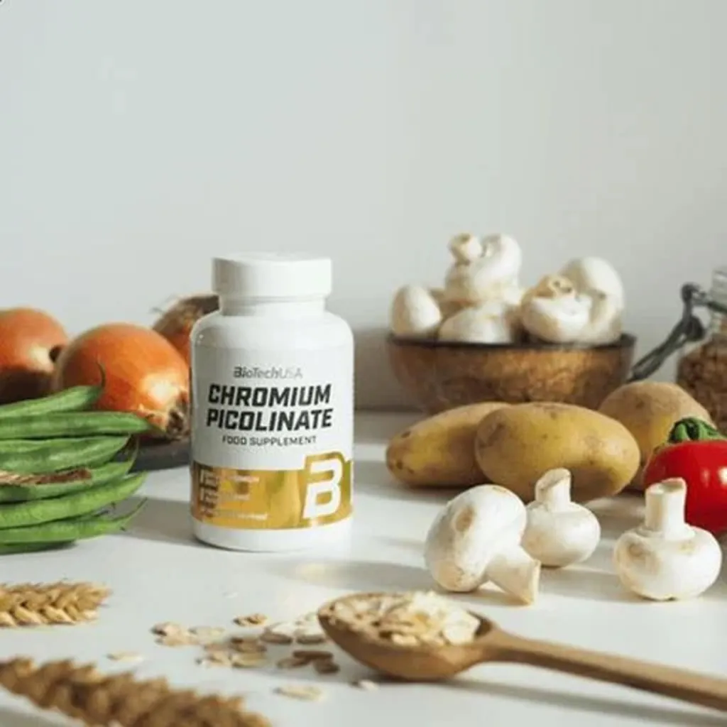 Дієтична добавка Хром Chromium Picolinate Biotech, 60 капсул Дієтична добавка Хром Chromium Picolinate Biotech, 60 капсул