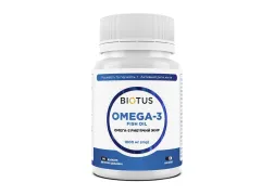 Омега-3 исландский рыбий жир, Omega-3 Fish Oil, Biotus, 1000 мг Омега-3 исландский рыбий жир, Omega-3 Fish Oil, Biotus, 1000 мг