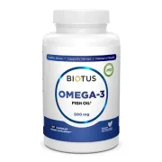 Омега-3, риб'ячий жир, Omega-3 Fish Oil, Biotus, 500 мг, 180 капсул Омега-3, риб'ячий жир, Omega-3 Fish Oil, Biotus, 500 мг, 180 капсул