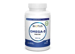 Омега-3, рыбий жир, Omega-3 Fish Oil, Biotus, 500 мг, 180 капсул Омега-3, рыбий жир, Omega-3 Fish Oil, Biotus, 500 мг, 180 капсул