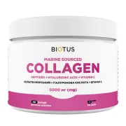 Морські колагенові пептиди з гіалуроновою кислотою та вітаміном С, Biotus Marine Sourced Collagen Pept Морські колагенові пептиди з гіалуроновою кислотою та вітаміном С, Biotus Marine Sourced Collagen Pept
