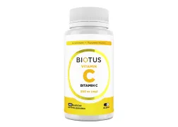 Вітамін С, Biotus Vitamin C 500 мг, 100 капсул Вітамін С, Biotus Vitamin C 500 мг, 100 капсул